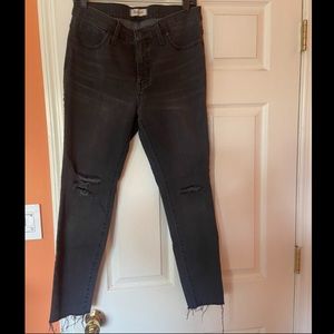 9” High-Rise Skinny Madewell Jeans